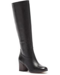 franco sarto white boots