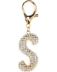 Leith - Pavé Initial Bag Charm - Lyst