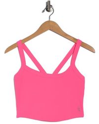 Free People - Fp Movement All Clear Rib Crop Camisole - Lyst