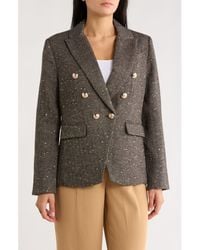 Love Token - Addie Double Breasted Blazer - Lyst