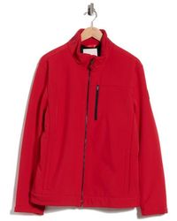 Calvin Klein - Stand Collar Soft Shell Jacket - Lyst