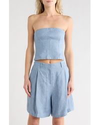 Twp - Jillian Bustier Top - Lyst