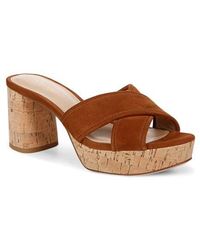 Veronica Beard - Dory Platform Slide Sandal - Lyst
