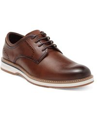 Gordon Rush - Burnished Faux Leather Derby Shoes - Lyst