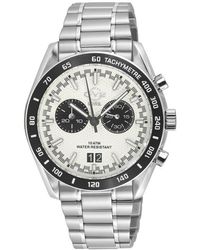 Gv2 - Freccia Stainless Steel Swiss Quartz Bracelet Watch, 42Mm - Lyst