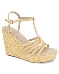 Kenneth Cole - Celia Ankle Strap Platform Wedge Sandal - Lyst