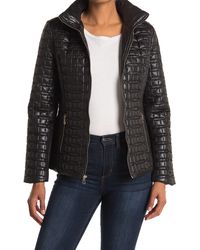 purple packable down jacket