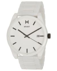 MVMT - Element Ceramic Quartz Bracelet Watch, 43Mm - Lyst