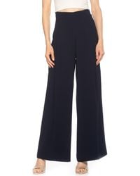 Alexia Admor - Elia High Waist Pleat Wide Leg Pants - Lyst