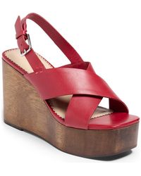 Cinq À Sept - Vinny Platform Wedge Sandal - Lyst