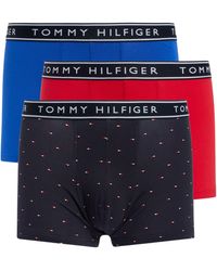 Tommy Hilfiger - 3-pack Stretch Cotton Trunks - Lyst