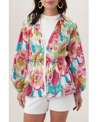 Trina Turk - Rue Zip Front Jacket - Lyst