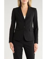 Theory - Carissa Verve Stretch Virgin Wool Blazer - Lyst