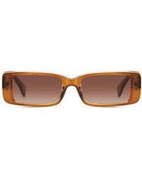 Quay - Australia Art School 36Mm Rectangle Sunglasses - Lyst