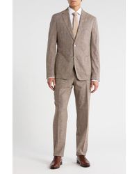 BOSS - Hanry Notch Lapel Two Button Suit - Lyst