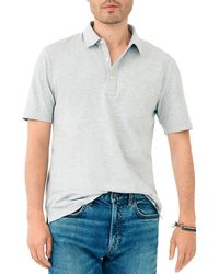 Faherty - Sunwashed Organic Cotton Polo - Lyst