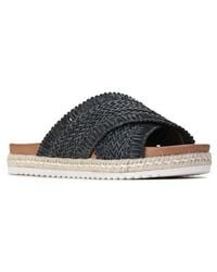LOS CABOS - Tinny Woven Slide Sandal - Lyst