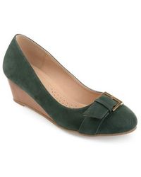 Journee Collection - Graysn Wedge Pump - Lyst