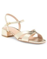 Stuart Weitzman - Miami Block Heel Sandal - Lyst
