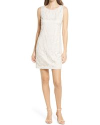 Vince Camuto - Embroidered Sheath Cocktail Dress - Lyst