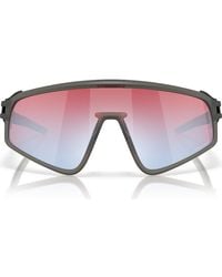 Oakley - Latch Panel Rectangular Sunglasses - Lyst