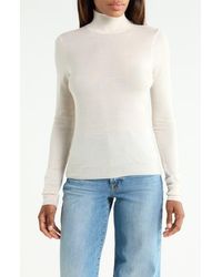 FRAME - Slim Fit Wool Turtleneck Sweater - Lyst