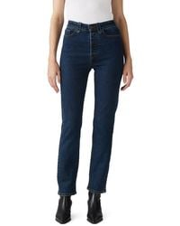 Levi's - Wedgie Western High Waist Ankle Straight Leg Jeans - Lyst