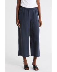 Splendid - Angie Cropped Palazzo Pants - Lyst