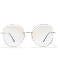 Vince Camuto - Oval Vent Sunglasses - Lyst