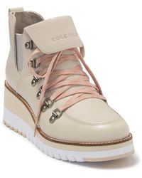 cole haan wedge hiker boot
