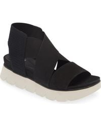 Eileen Fisher - Chant Platform Sandal - Lyst