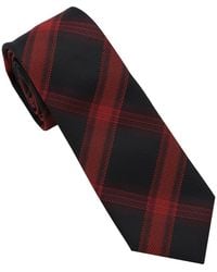 DKNY - Large Plaid Tie - Lyst