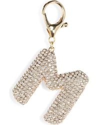 Leith - Pavé Initial Bag Charm - Lyst