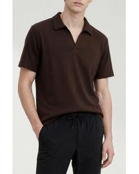 Noize - Ribbed Jonny Collar Polo - Lyst