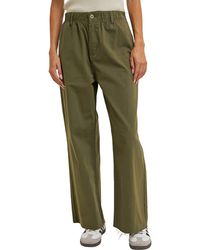 Wishlist - Raw Hem Wide Leg Jeans - Lyst
