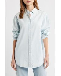 FRAME - Heritage Patch Button-Down Shirt - Lyst