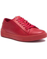 ALDO Revedin Leather Sneaker in Red for 