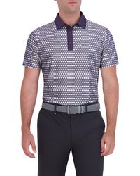 Ben Sherman - Retro Geo Tech Jersey Sports Polo - Lyst
