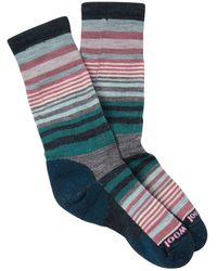 Smartwool Jovian Stripe Crew Socks - Multicolor