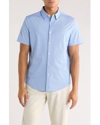 Rhone - Commuter Short Sleeve Performance Button-Down Shirt - Lyst