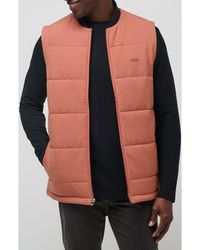 Travis Mathew - Climate Drop Quilted Vest - Lyst