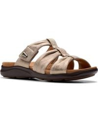 Clarks - Kitly Slide Sandal - Lyst