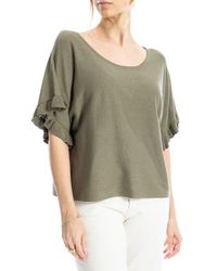 Max Studio - Flutter Sleeve Sweater - Lyst