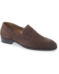 BOSS - Colby Penny Loafer - Lyst