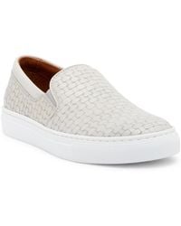 aquatalia slip on sneakers