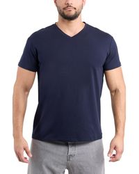 Xray Jeans - V-Neck Cotton Blend T-Shirt - Lyst