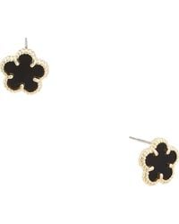 Juvell - Onyx Stud Earrings - Lyst
