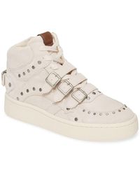women's coach high top sneakers