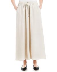 Max Studio - Textured Crop Maxi Skirt - Lyst