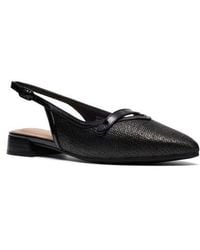 Clarks - Natalyn Pointed Toe Slingback Flat - Lyst